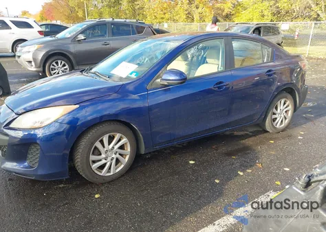 2012 Mazda Mazda3 I Touring from USA, damaged, VIN JM1BL1VG1C1507418